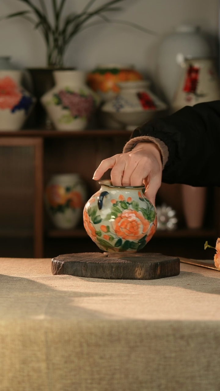 【闪购商品】瓶景德镇高温瓷器