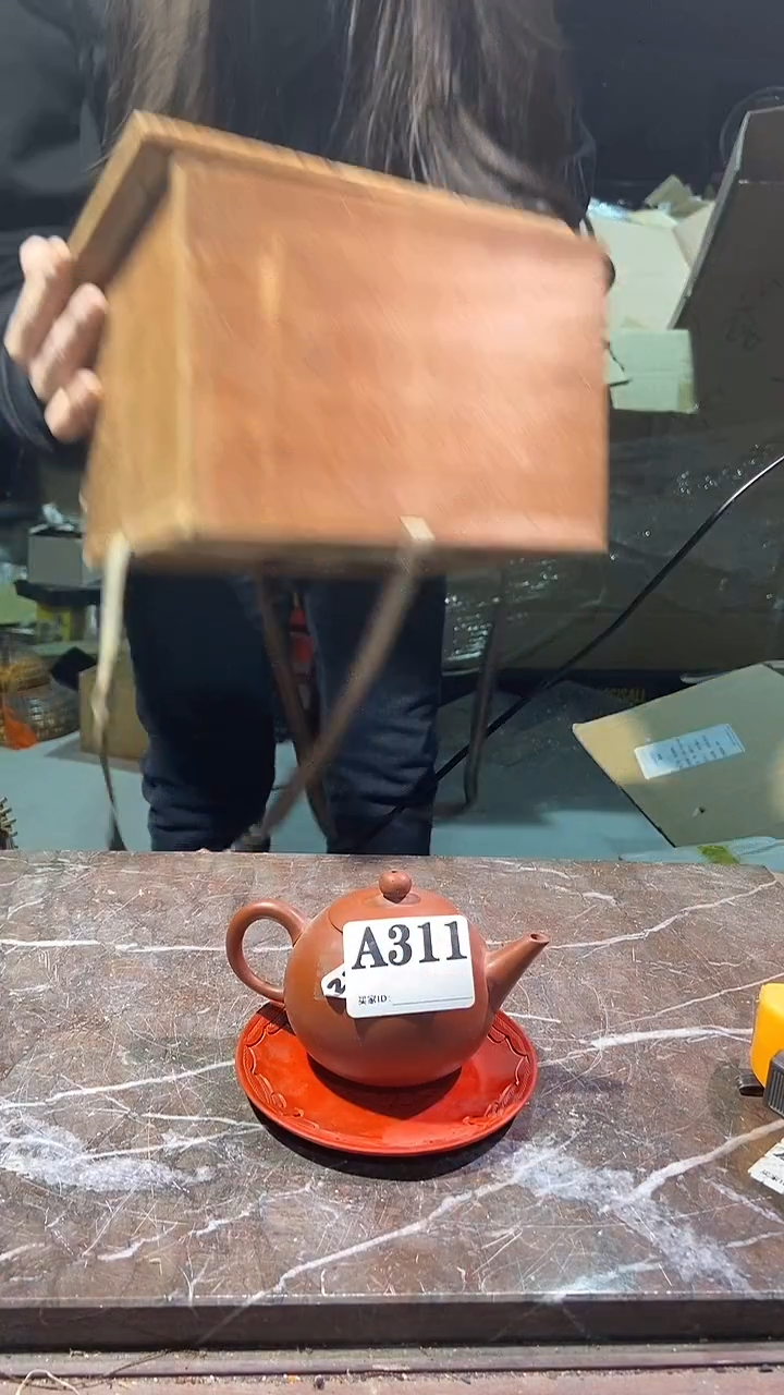 中古美术工艺品311泥茶壶
