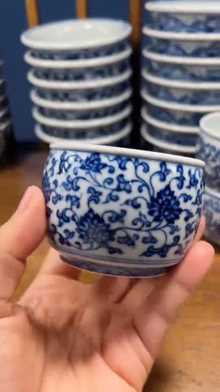 镹曰陶手工手绘柴窑茶具