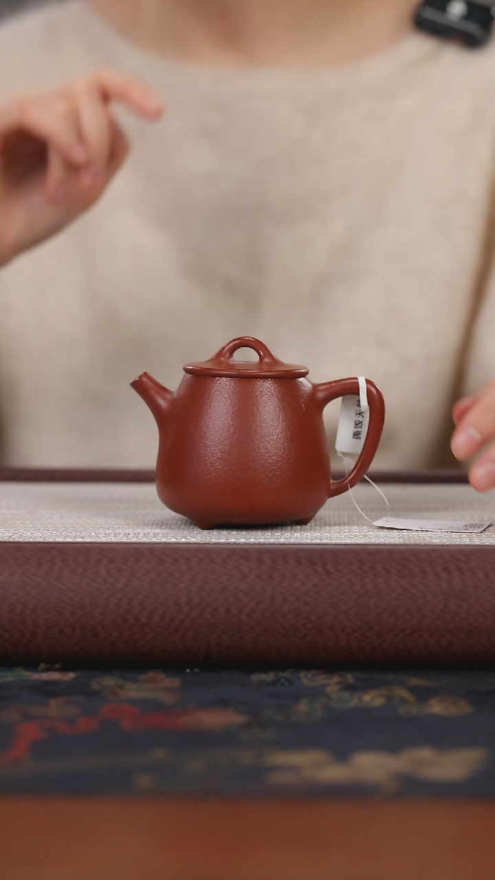 【闪购商品】紫砂茶壶lx大红袍 高石瓢 200cc