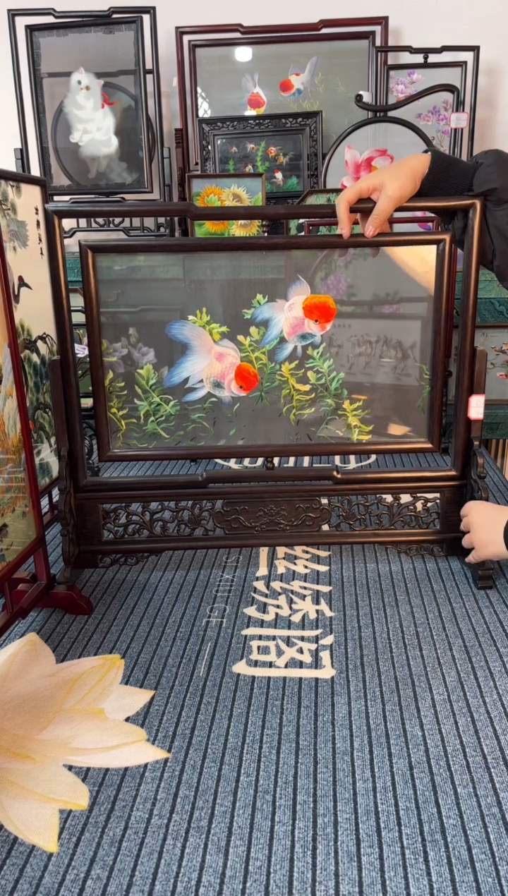 刺绣纯手工制作刺绣