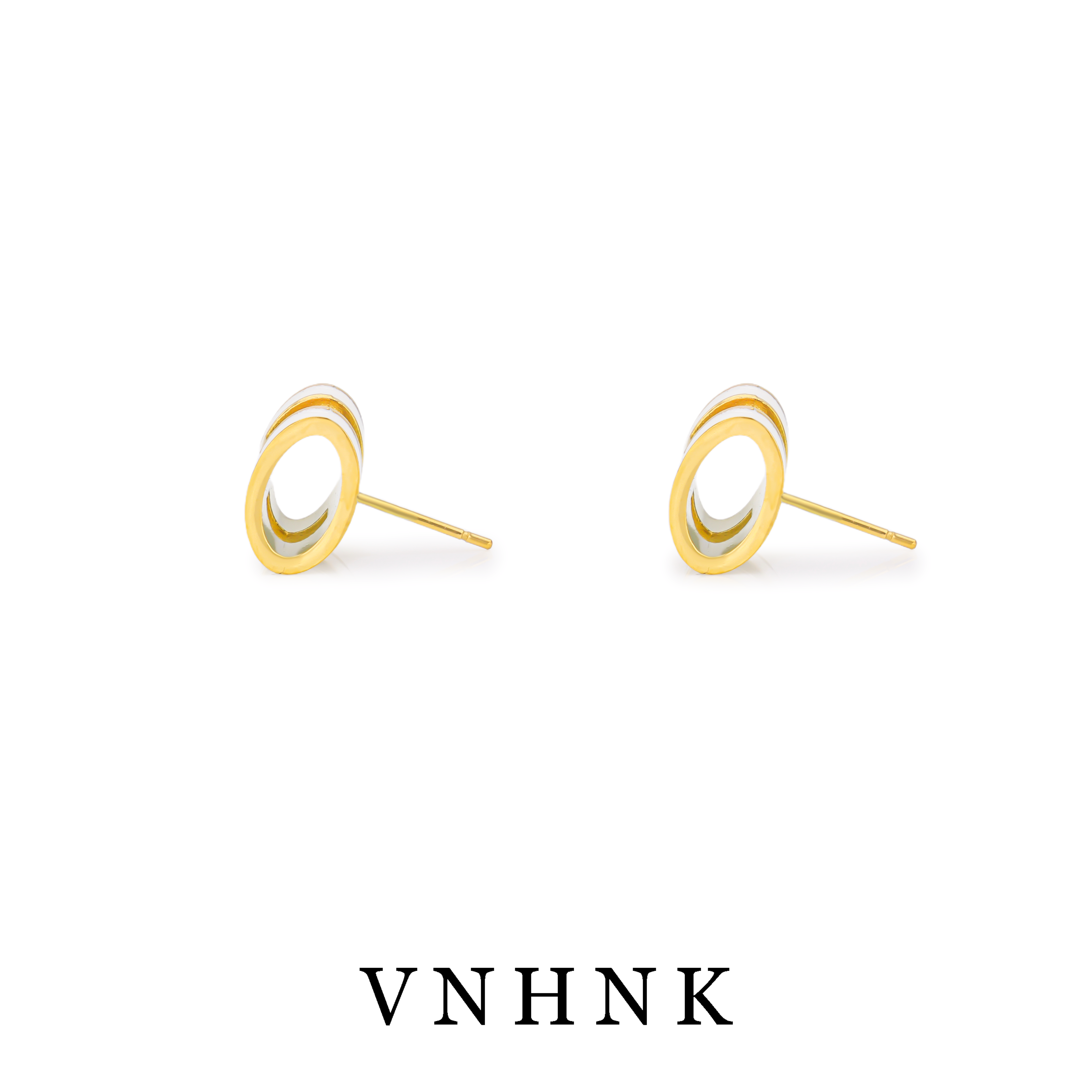 钛钢耳饰 美可儿   T588  白色时尚气质耳环