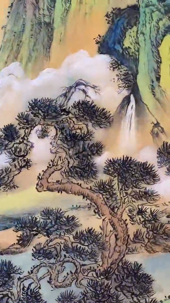 国画王炳杰手绘绘画作品26-19