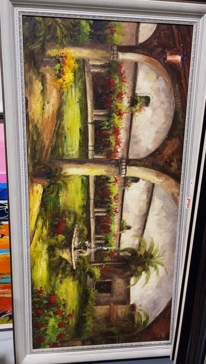 【闪购商品】油画15号 80*160 景-手绘油画