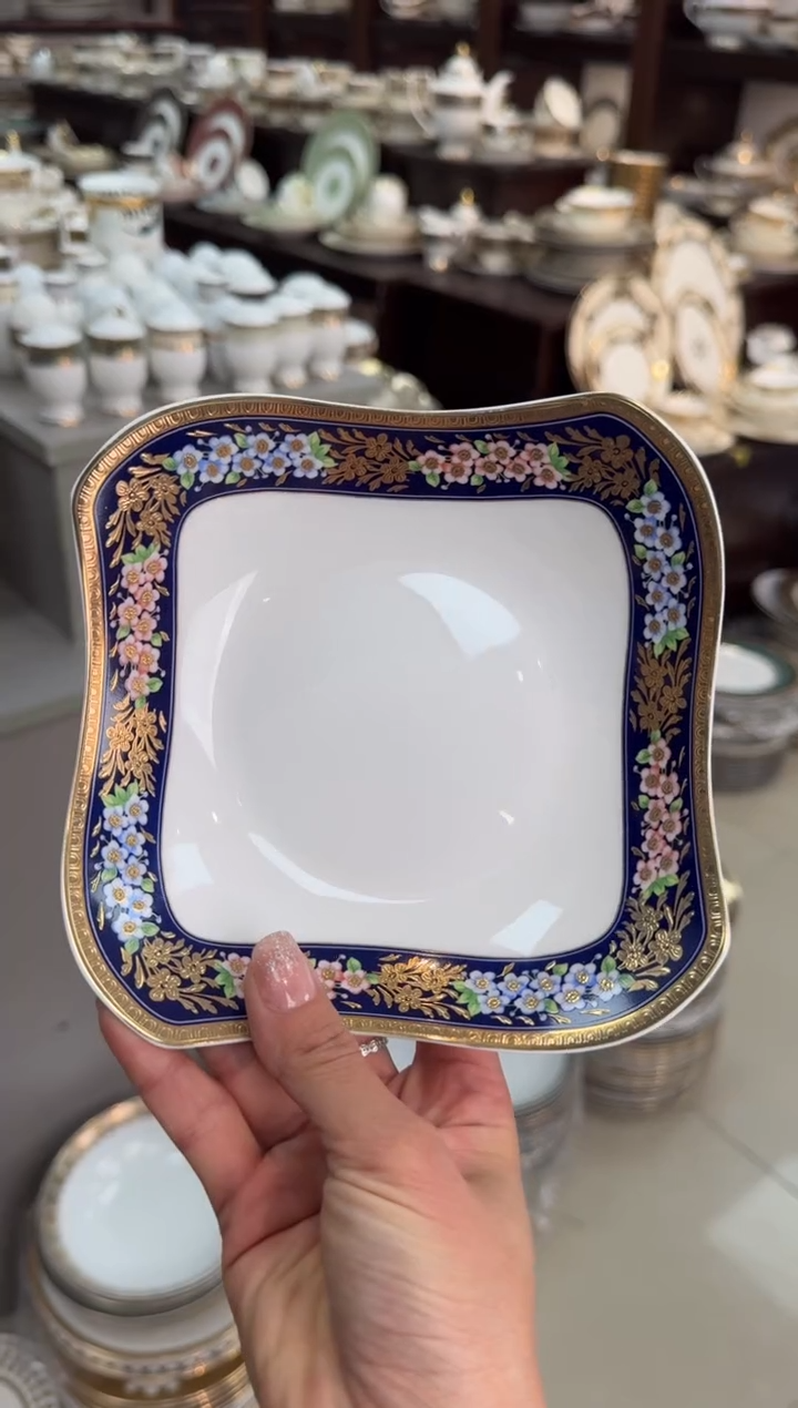 【闪购商品】瓷片6英寸沙拉碗福利款 2个