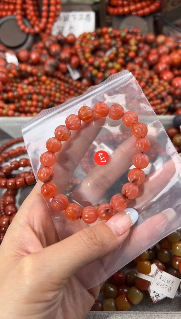 未镶嵌手串南红玛瑙10