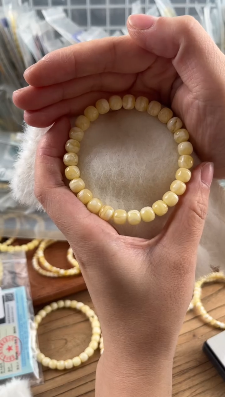 【闪购商品】蜜蜡裸石未镶嵌蜜蜡手串没品控