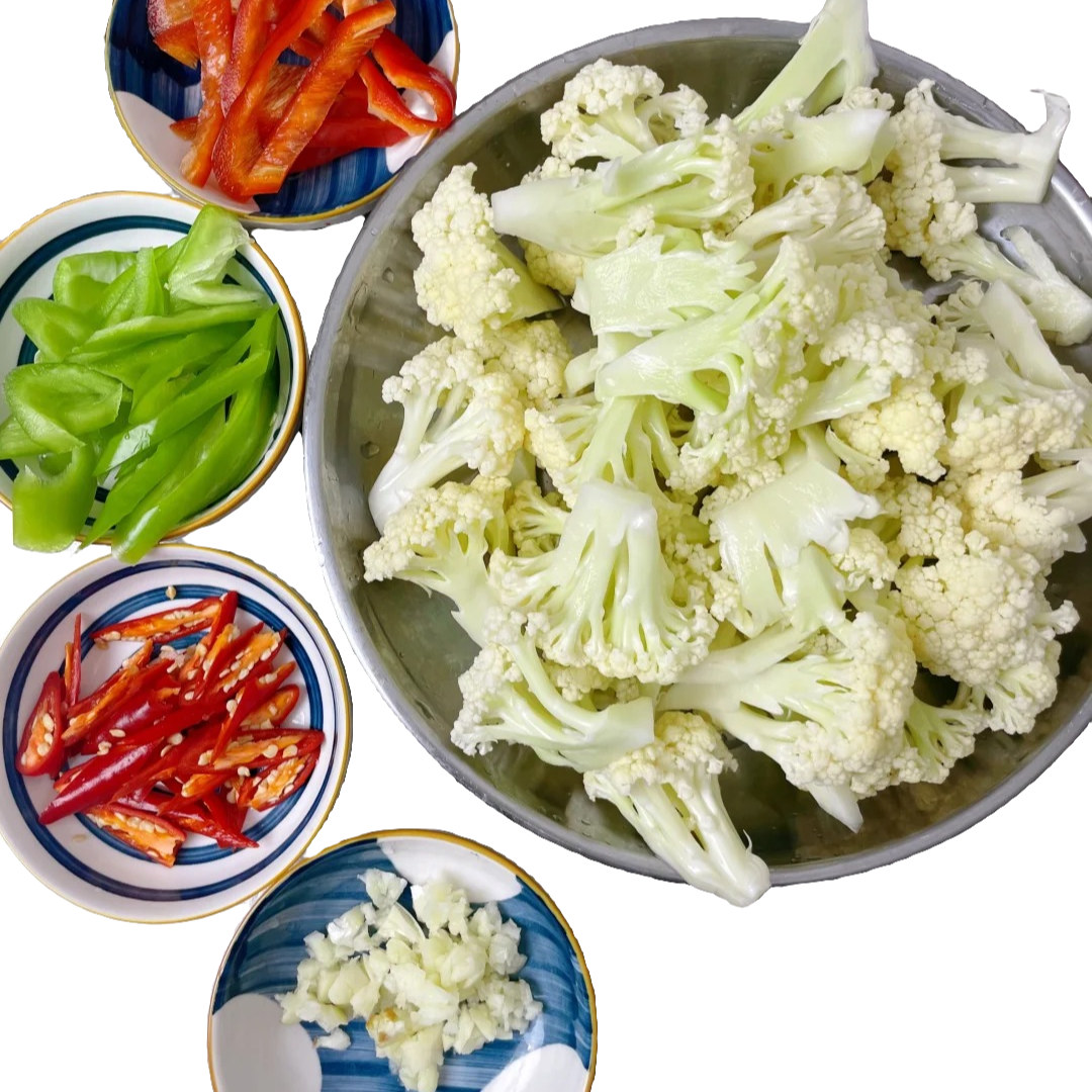 干锅素花菜