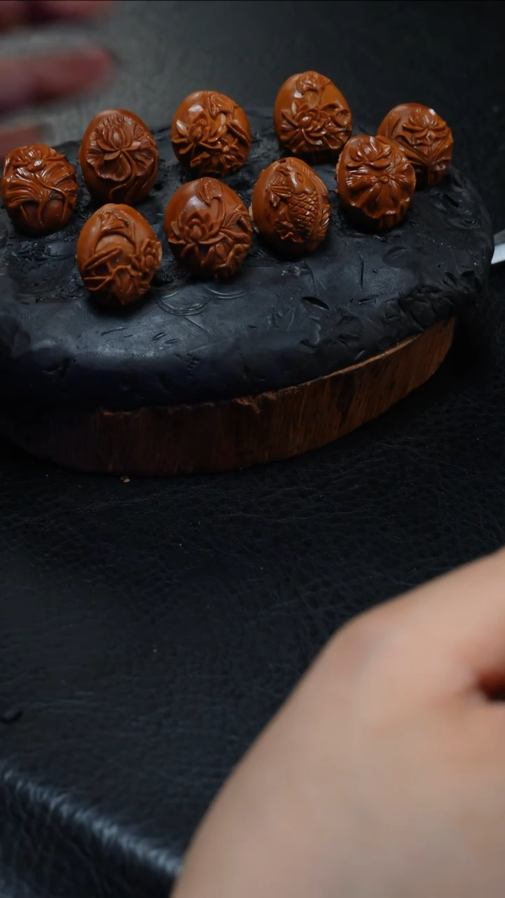 橄榄核手串/手链鱼子精品核雕