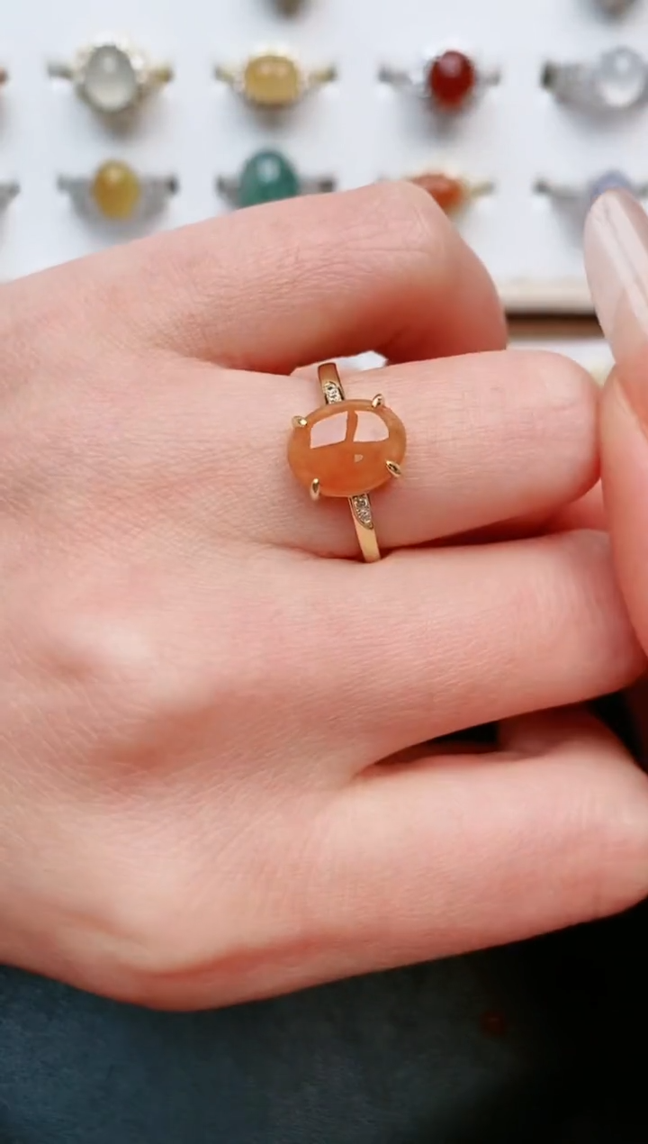 【闪购商品】翡翠戒指银S925镶嵌....