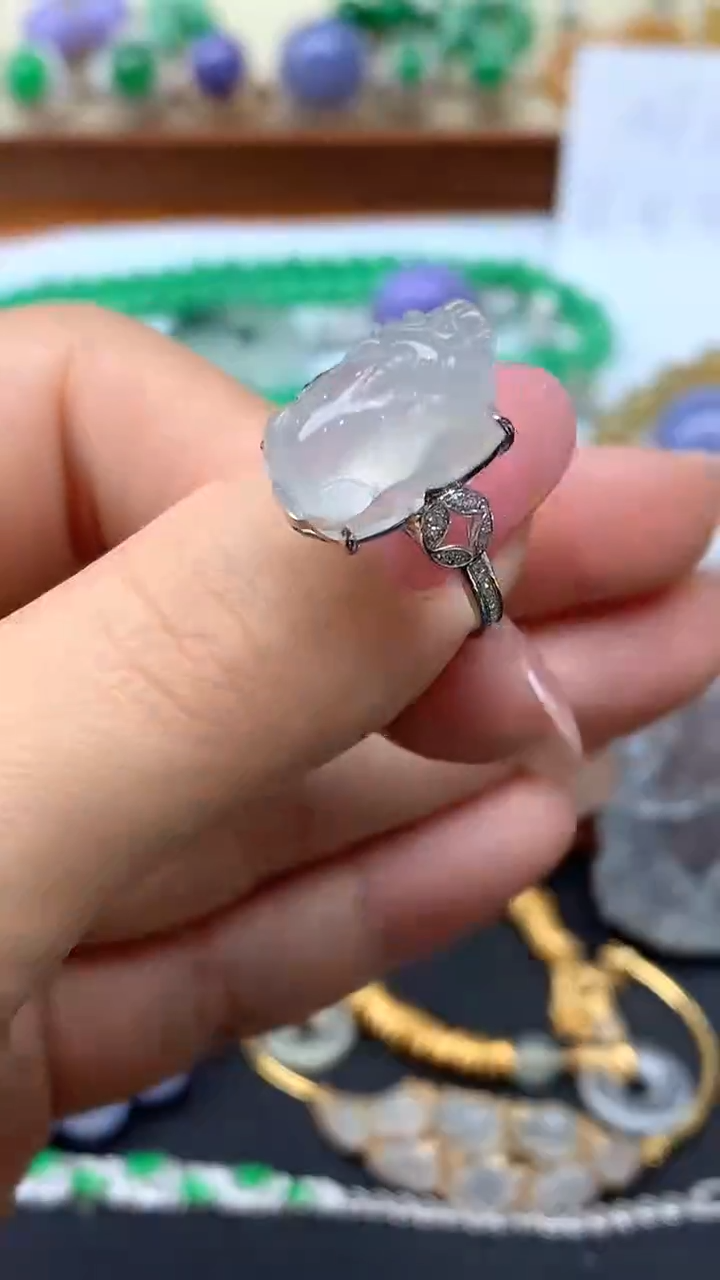 【闪购商品】翡翠颈饰未镶嵌353-天然翡翠