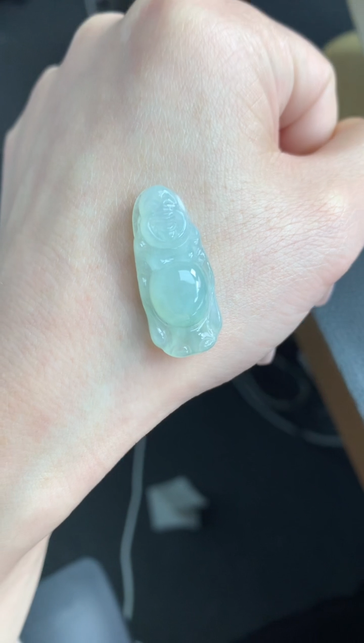 【闪购商品】定制翡翠未镶嵌站佛