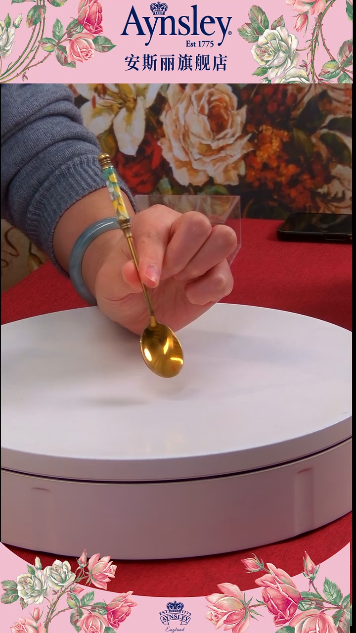 36%以上骨粉骨瓷甜品勺2只