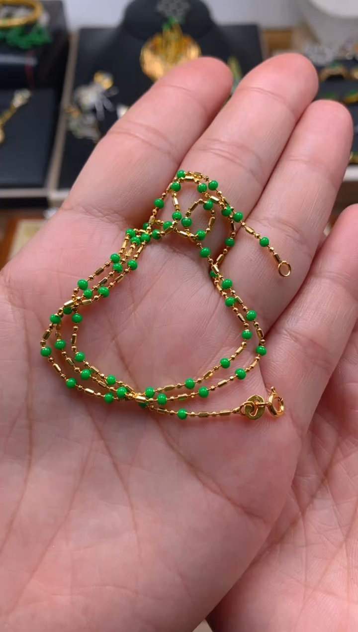 【闪购商品】翡翠吊坠(不含链)银S925镶嵌项链