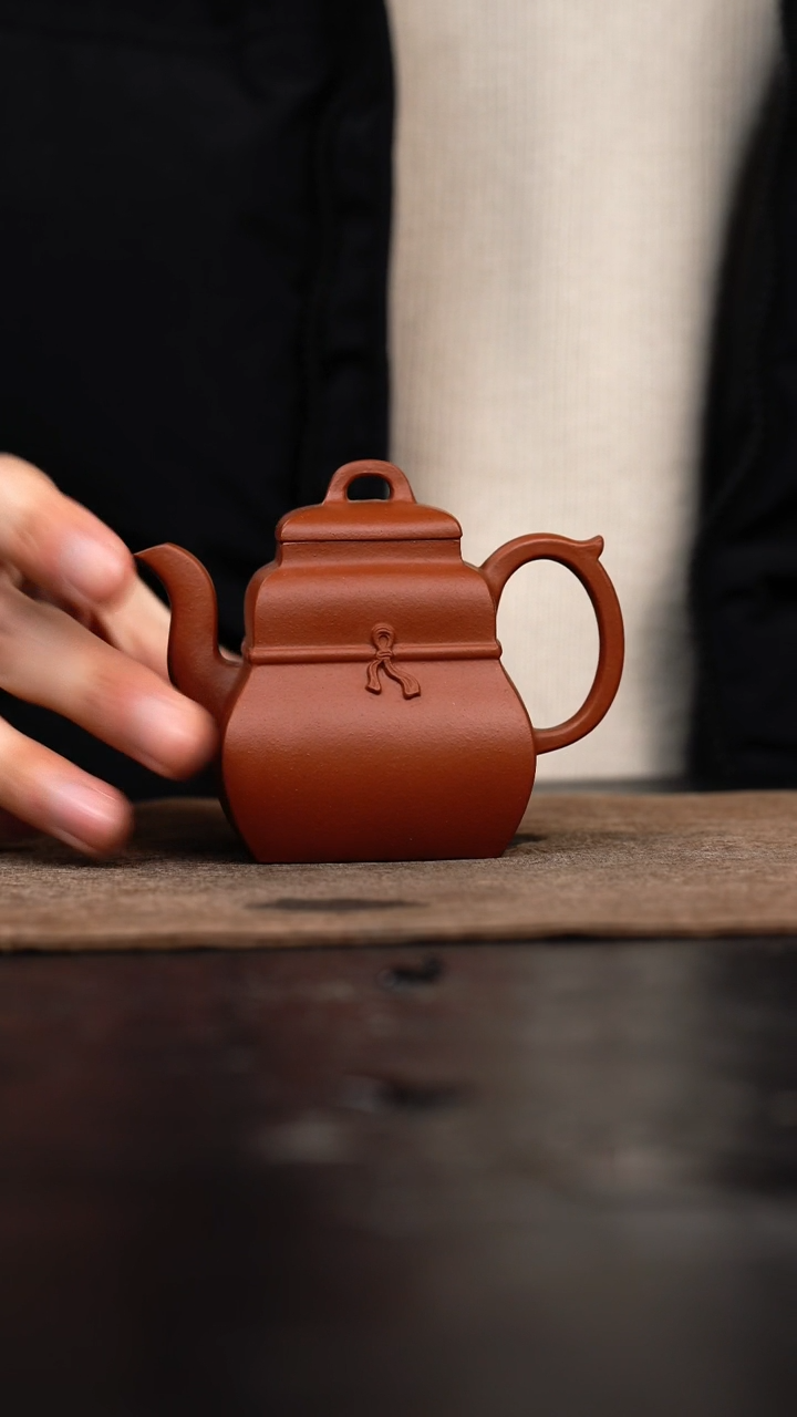 【闪购商品】紫砂茶壶全手工四方葫芦