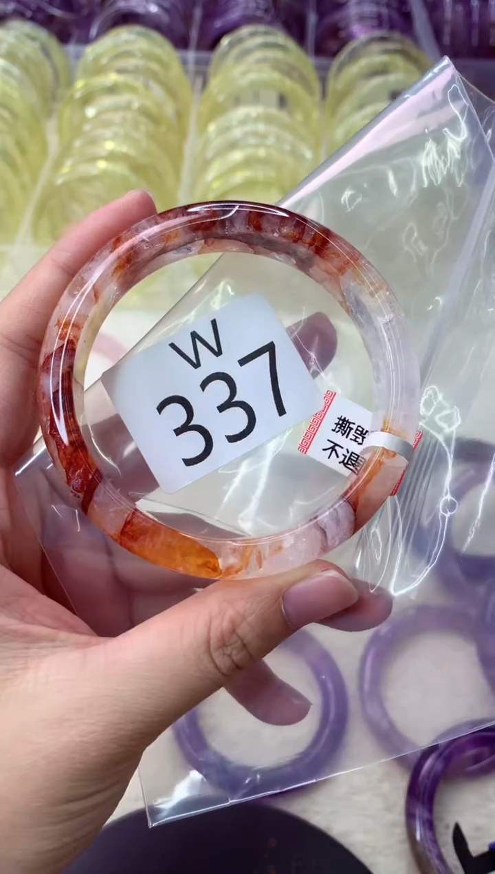 未镶嵌手镯水晶W337-61