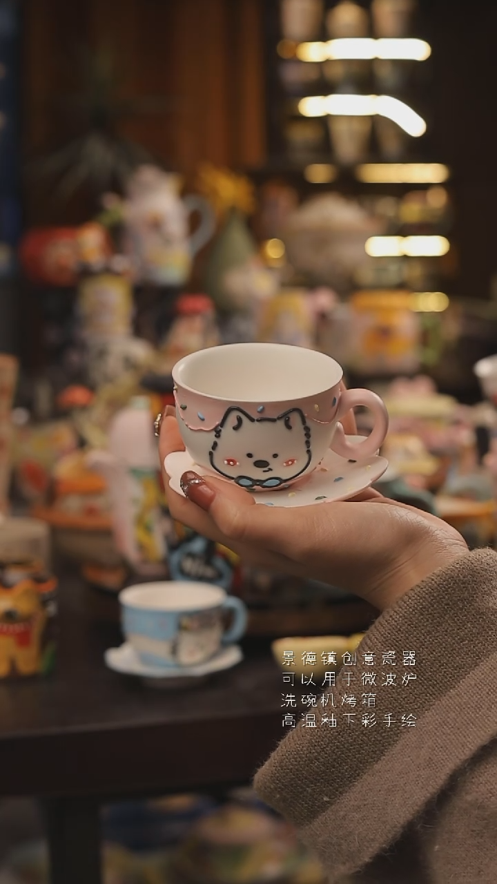 景德镇釉下彩绘设计师款式陶瓷