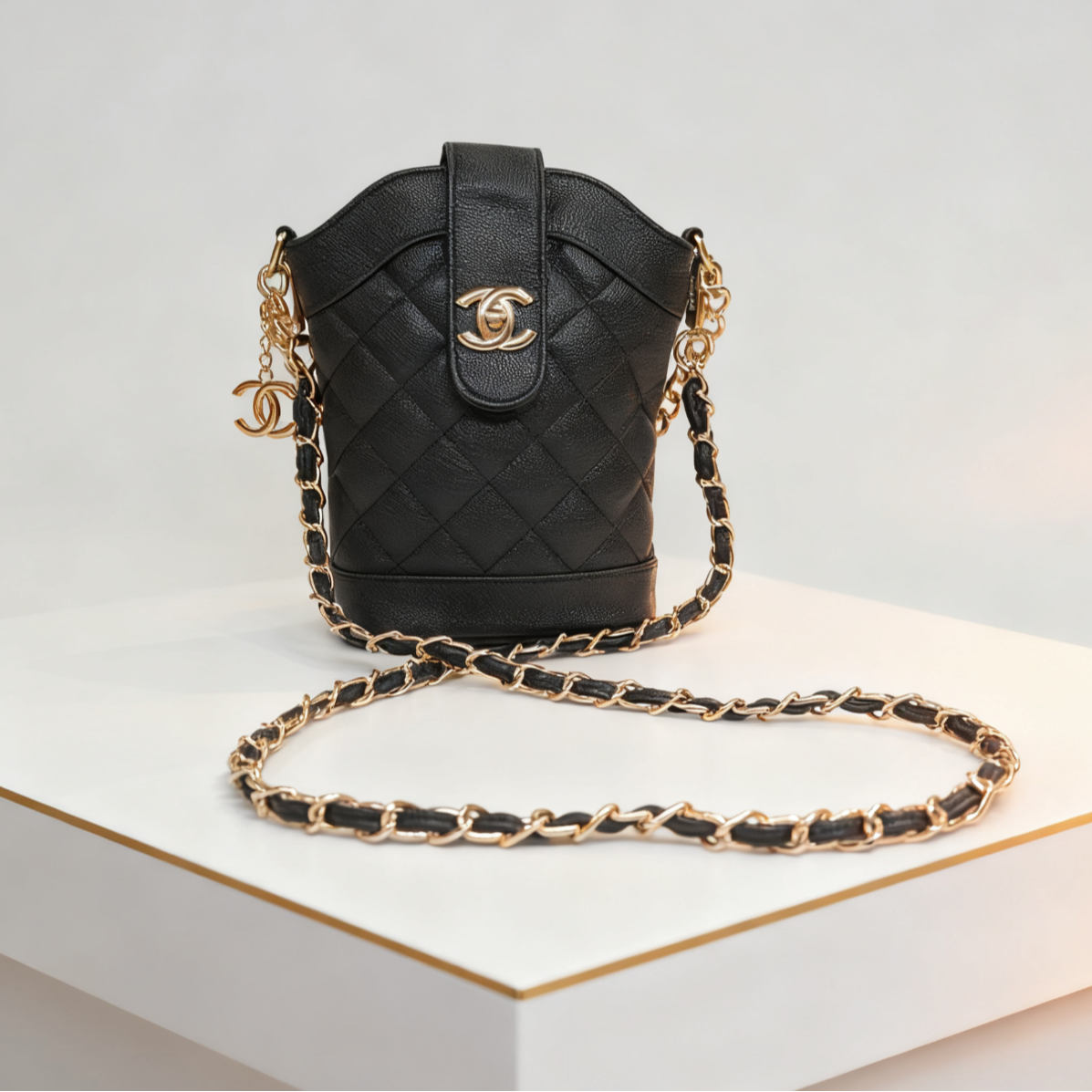 专柜积分礼赠 香奈 儿中古礼赠零钱包收纳包