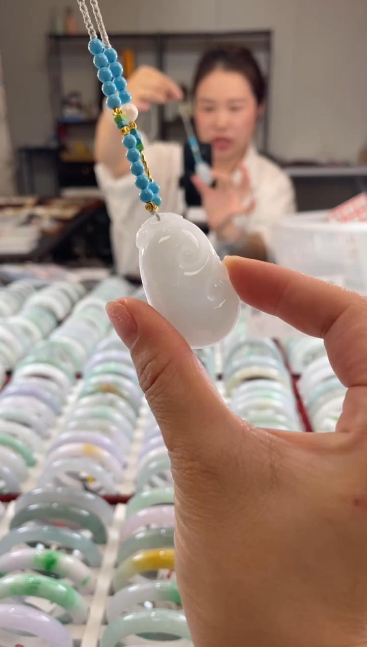 颈饰未镶嵌翡翠多样性发一