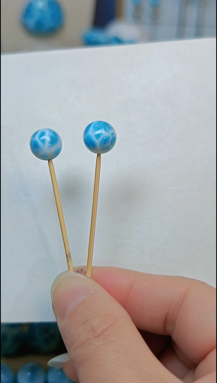 【闪购商品】针钠钙石（海纹石）珠宝半成品未镶嵌多样性发一颗