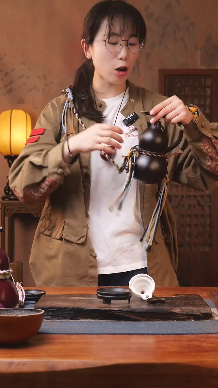 【闪购商品】235S号精品大漆葫芦防腐防渗装水茶酒