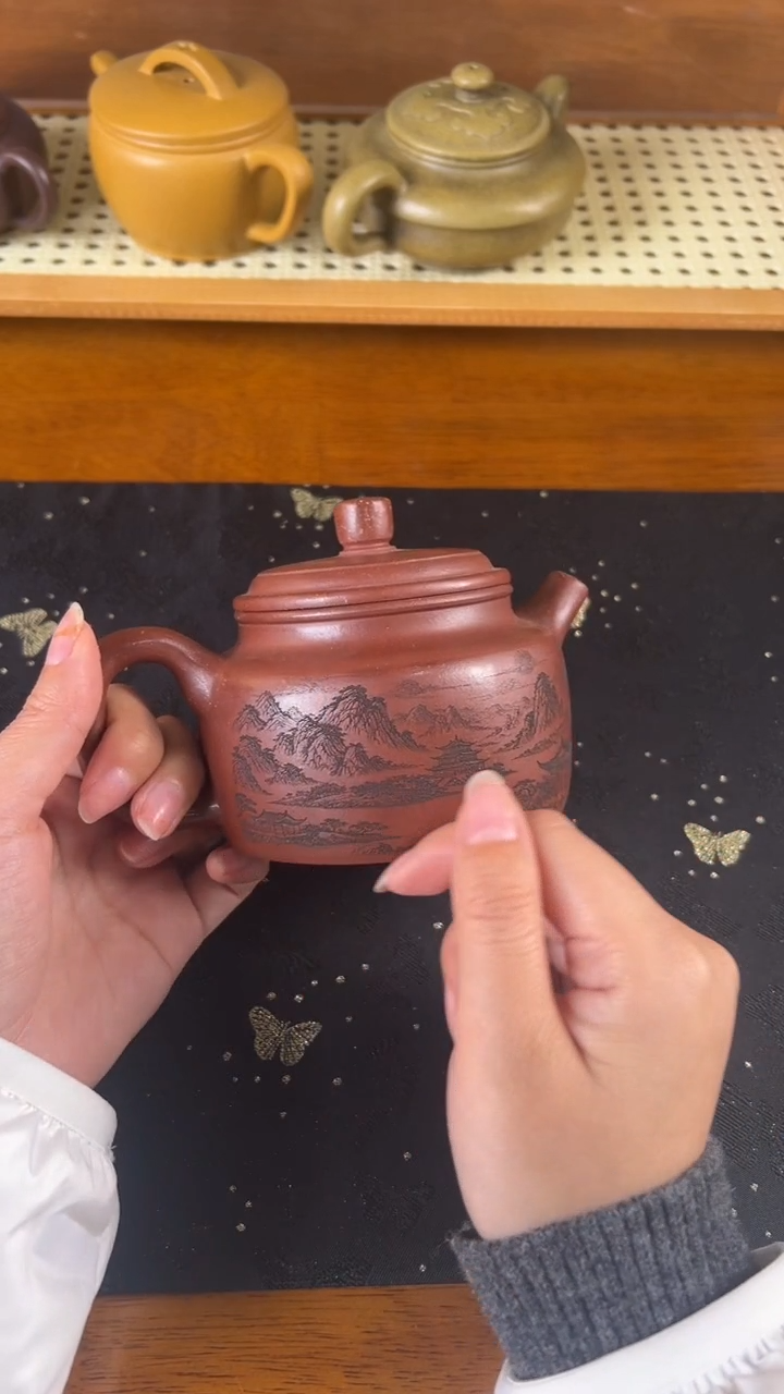 茶壶紫砂宜兴紫砂半手工茶壶