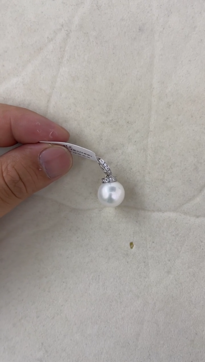 淡水珍珠银S925镶嵌颈饰·13