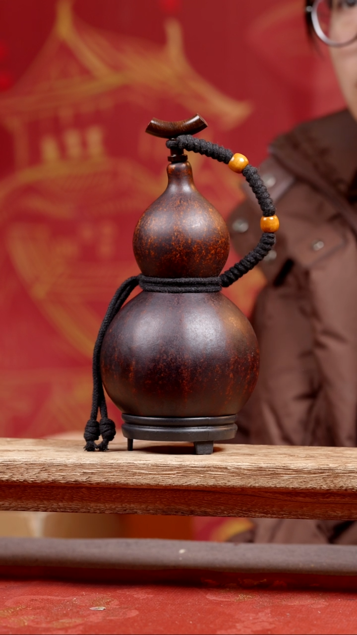 485号纯手工制作天然大漆真葫芦