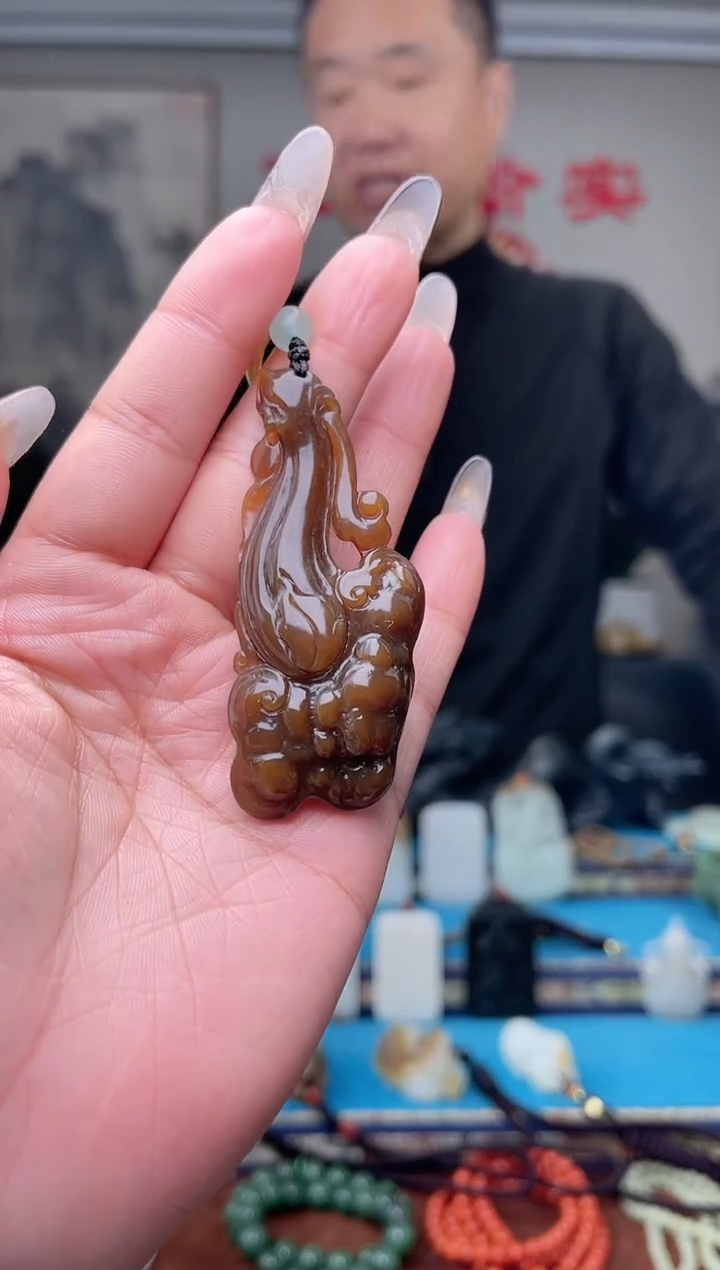 【闪购商品】和田玉挂件未镶嵌1