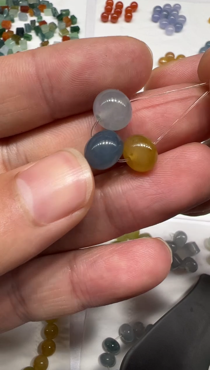 【闪购商品】定制翡翠未镶嵌珠子