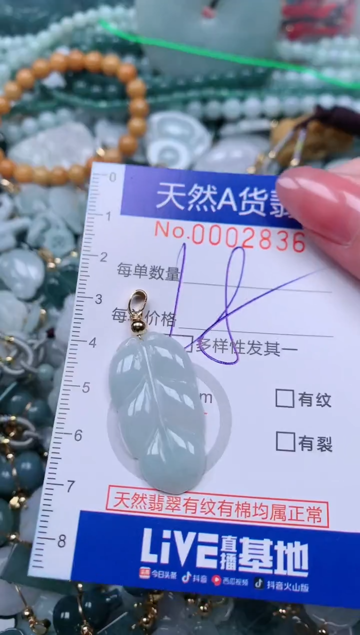 【闪购商品】翡翠颈饰未镶嵌00002836