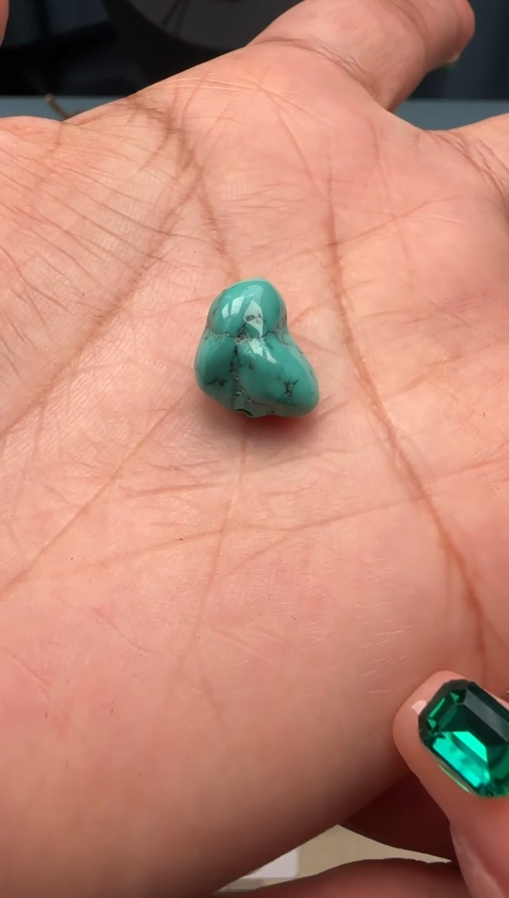 【闪购商品】绿松石珠宝奇石未镶嵌绿松石绿松石