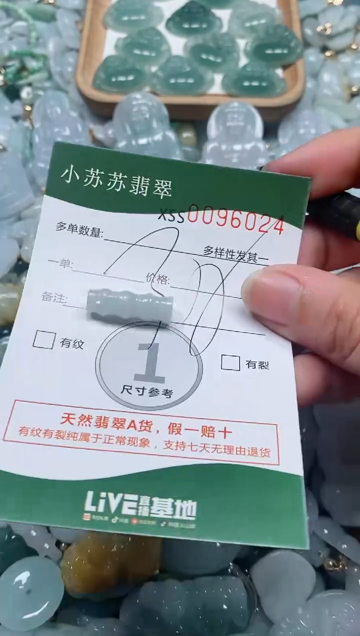 【闪购商品】翡翠颈饰未镶嵌闪购商品0096024