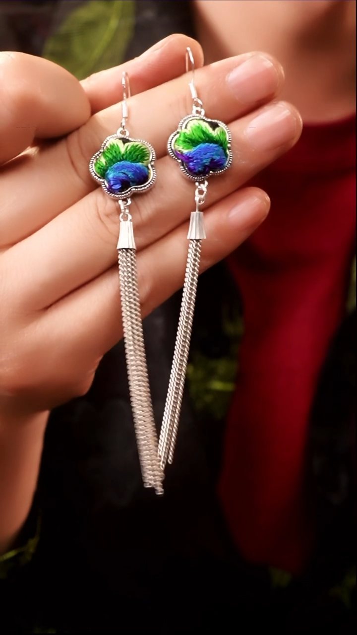 刺绣030 高吉文创 直播老绣