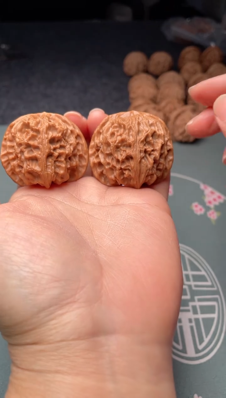 把件文玩核桃w171  苹果园 43尺