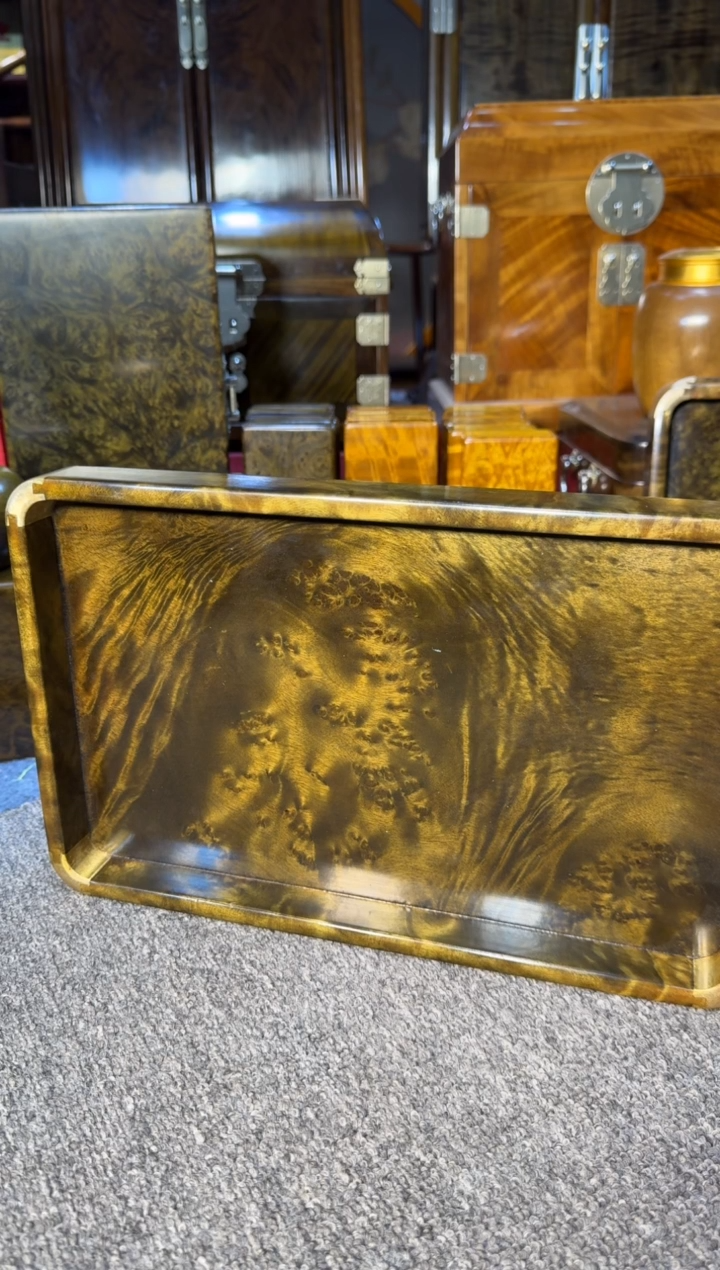 【闪购商品】乌木类成套家具精品阴沉乌木托盘Y6