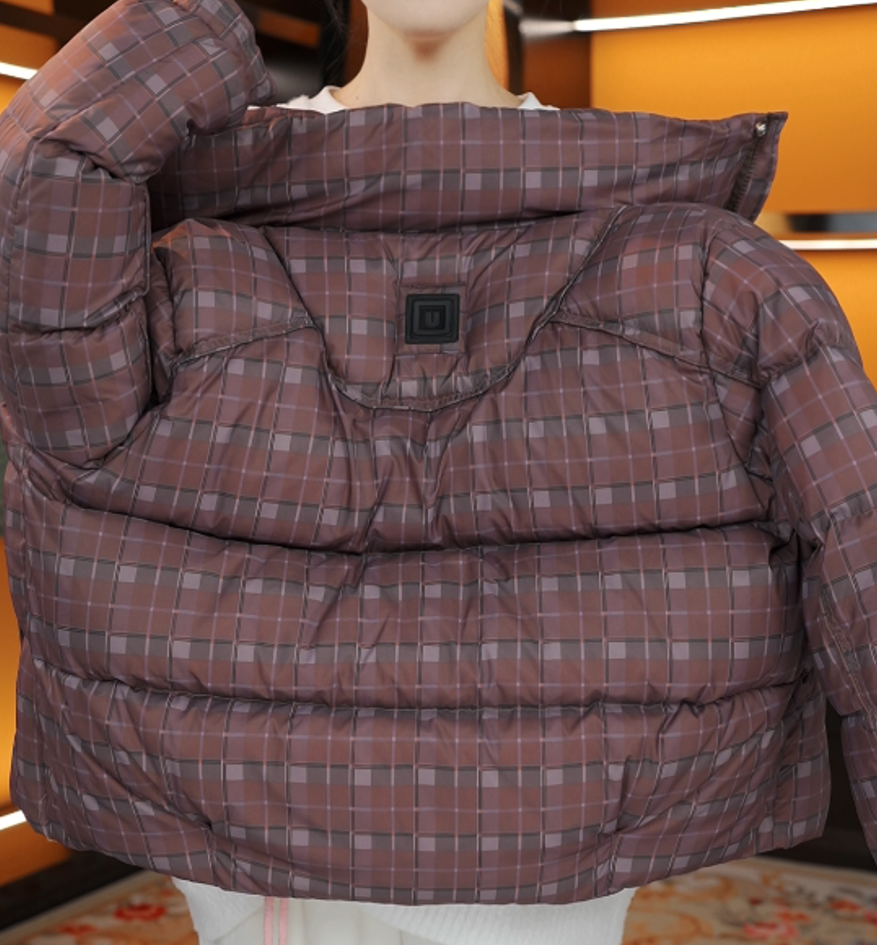 R0153（黑标羽绒）2025新款加厚保暖羽绒服