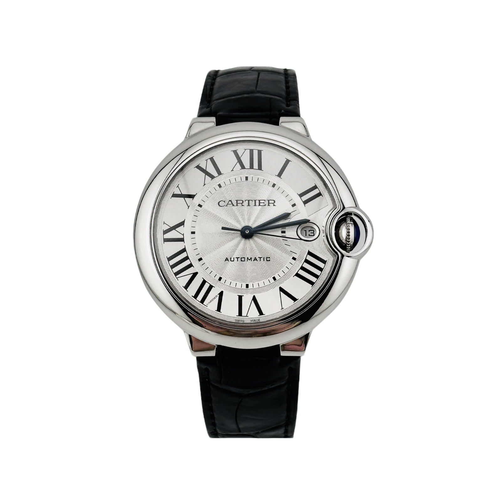 99新 Cartier/卡地亚 蓝气球系列WSBB0026 42男士经典机械表 全套