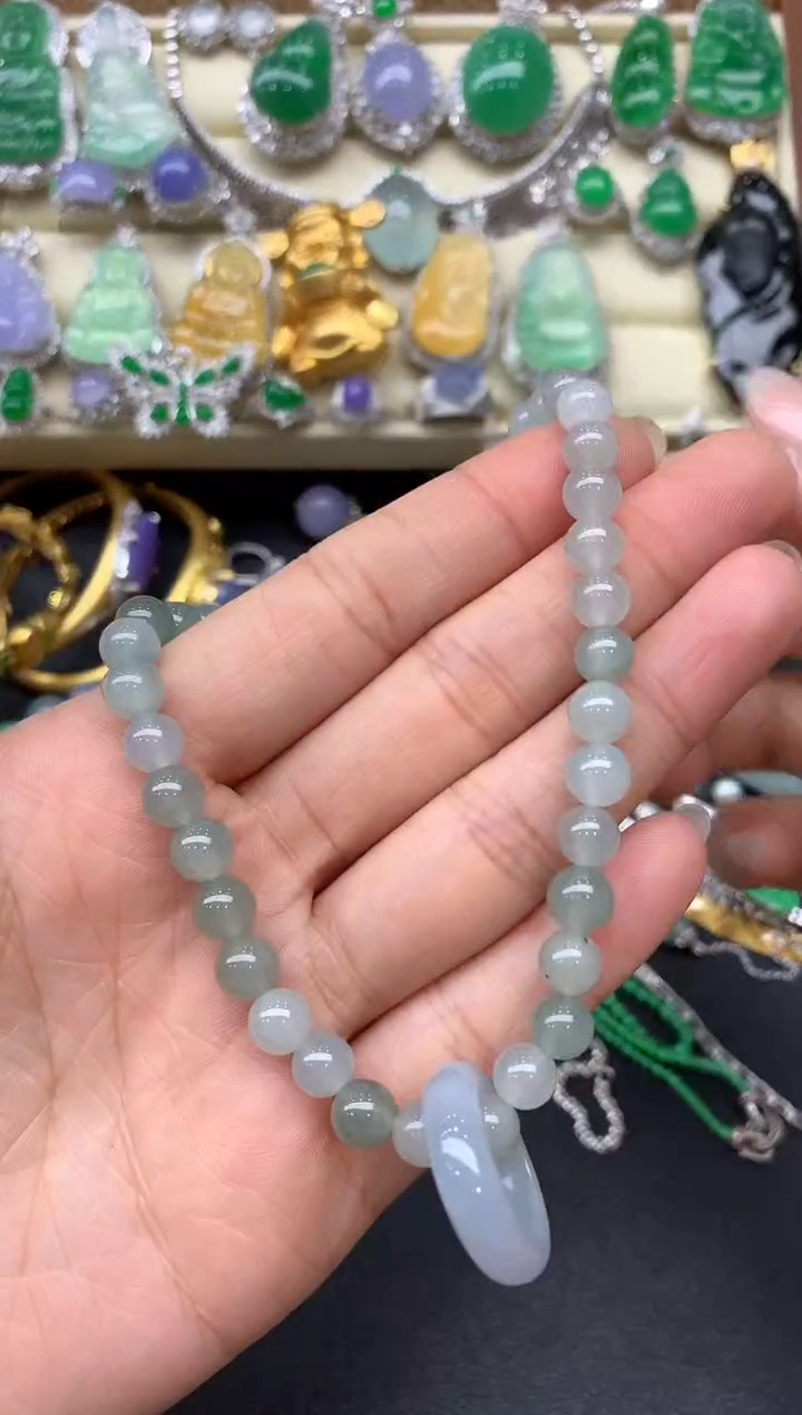 【闪购商品】翡翠手串未镶嵌124-中国好珍宝