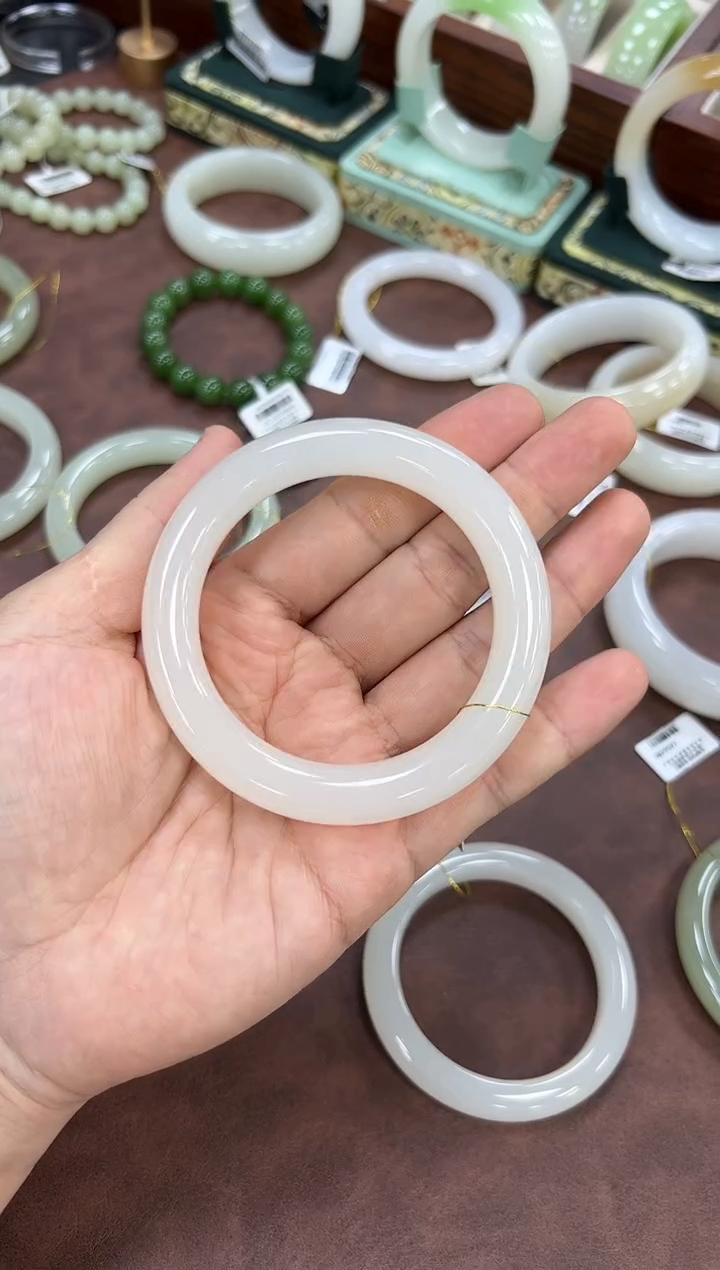 未镶嵌手镯和田玉58  005