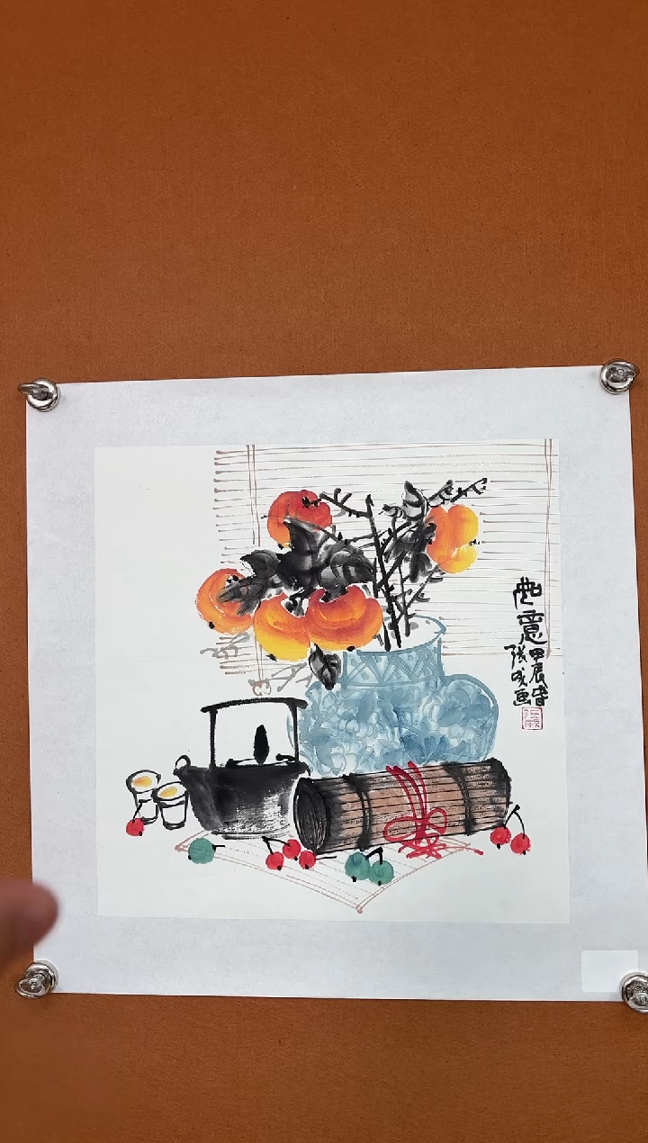 【闪购商品】书法张成老师 作品 博古 宣纸本 已托底