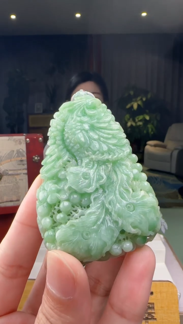 【闪购商品】翡翠颈饰未镶嵌XM@@WS50115H007