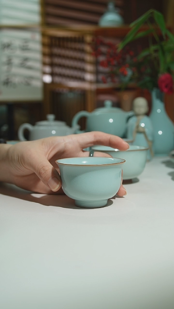 天青珑匠小压手杯安全发货