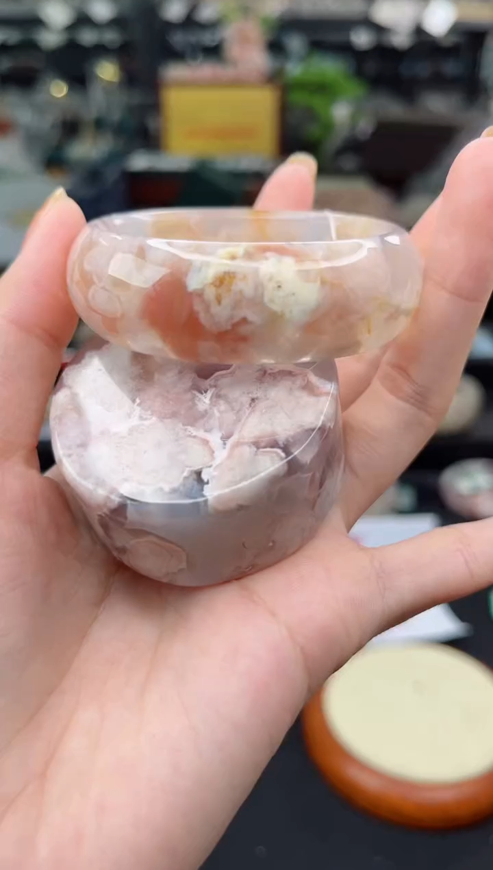 【闪购商品】石英质玉手镯未镶嵌53圈口（赠品镯心）3155023