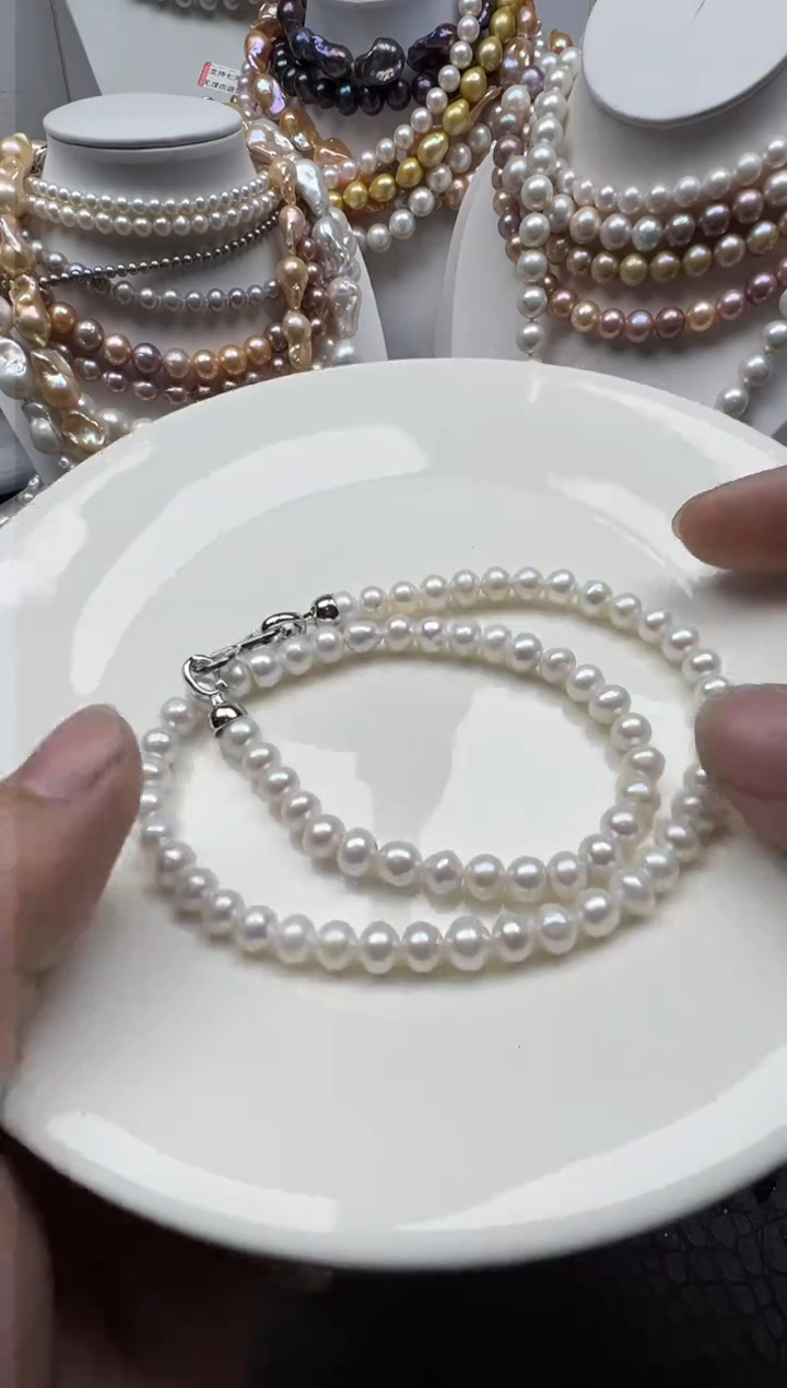 【闪购商品】淡水珍珠颈饰未镶嵌1