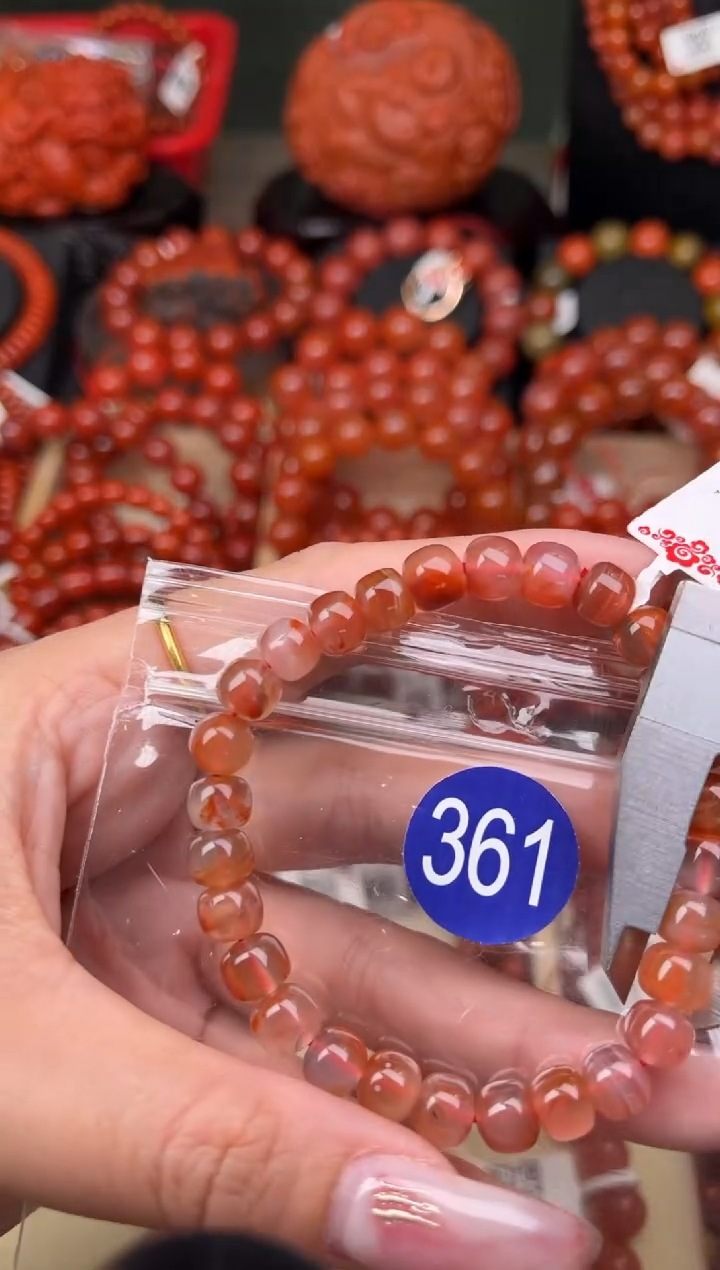 【闪购商品】南红玛瑙珠宝奇石未镶嵌361-7+