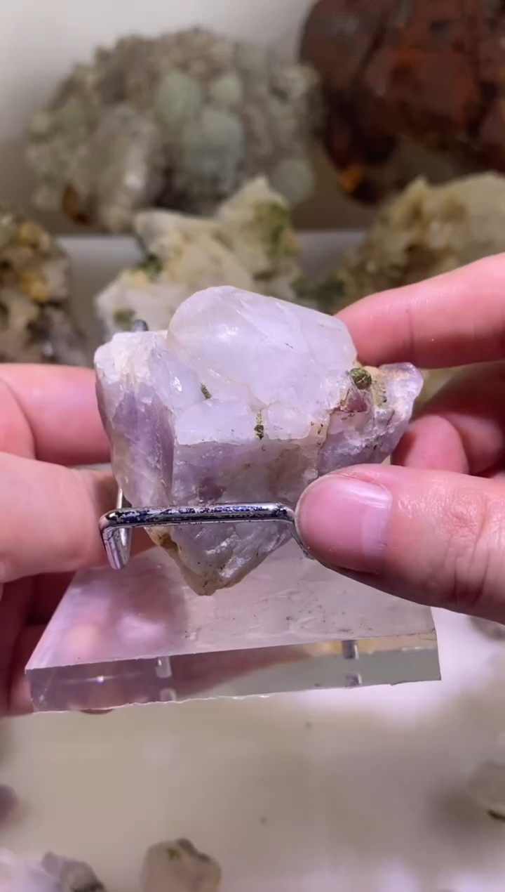 未镶嵌珠宝半成品水晶80号四川花园水晶