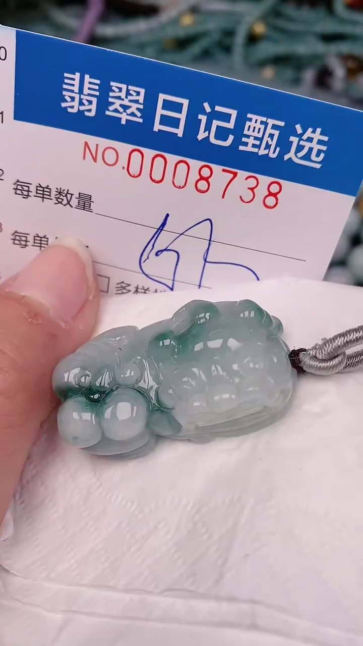 【闪购商品】翡翠颈饰未镶嵌00008738