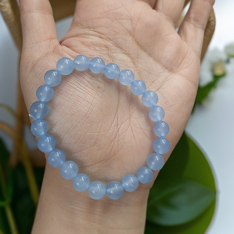  小帅家的珠宝—圣玛利亚蓝宝卡8毫米单圈