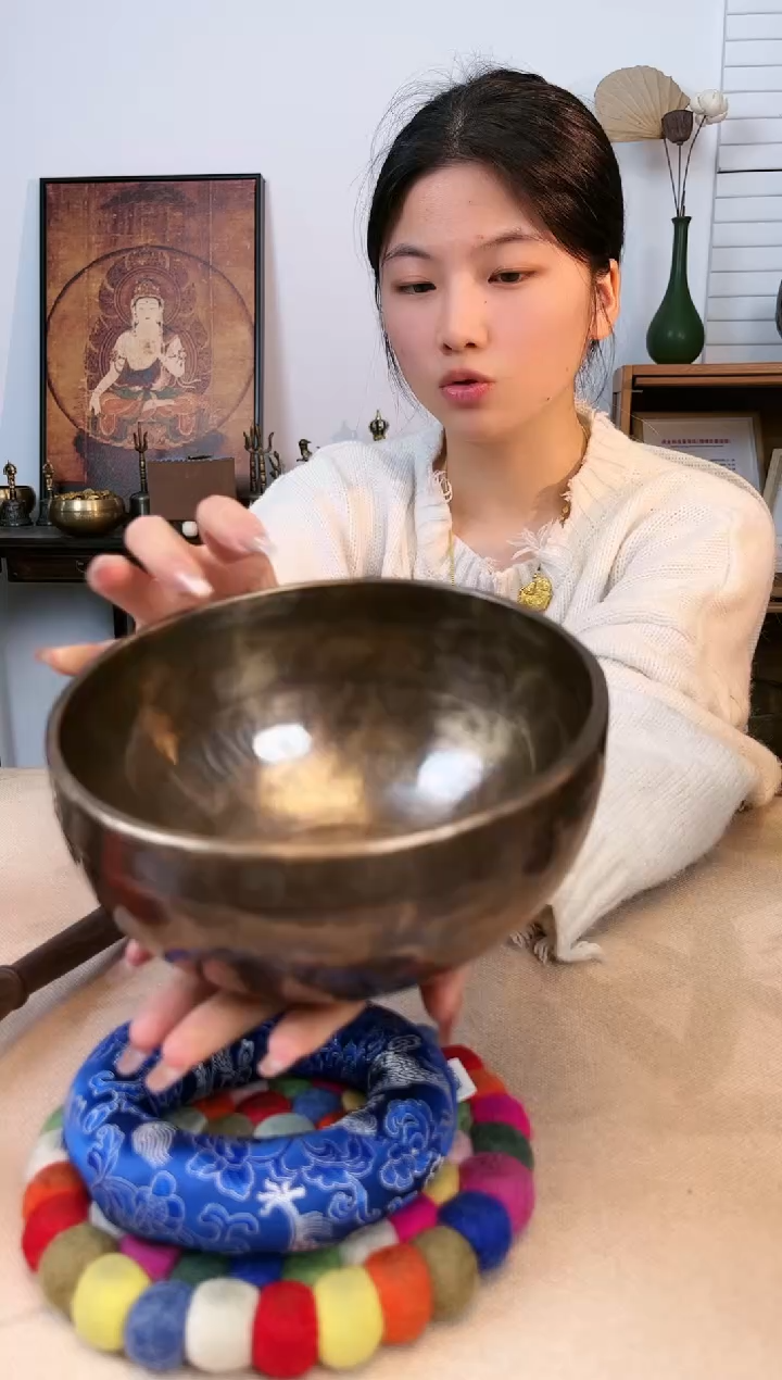 【闪购商品】尚铜阁颂钵满月 18 C调
